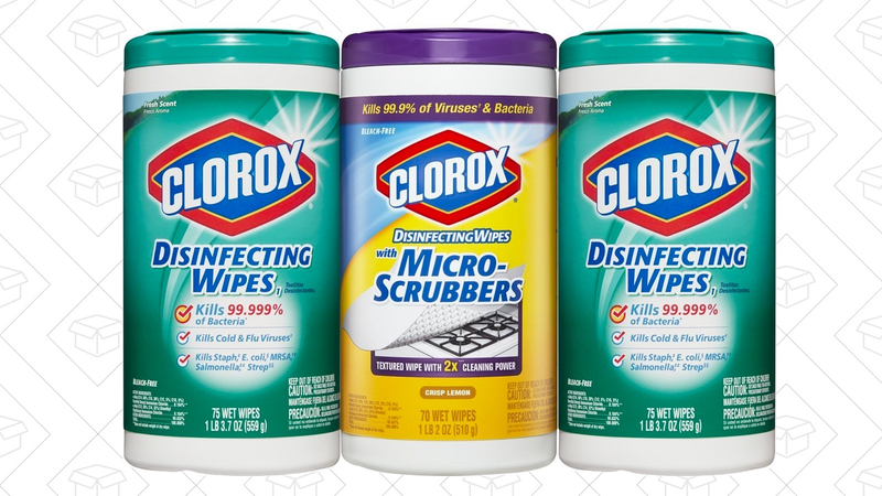 Clorox Disinfecting Wipes and Clorox Disinfecting Wipes | $11 | Amazon | Clip 20% off coupon